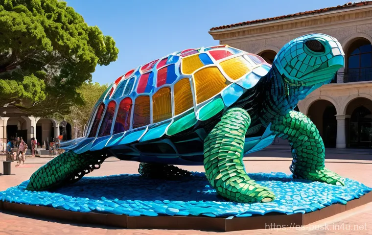 거리공연과 환경 보호 - A vibrant, photorealistic street mural on the side of a modern building in a bustling, sunny Europea... 거리공연과 환경 보호 - A vibrant, photorealistic street mural on the side of a modern building in a bustling, sunny Europea...